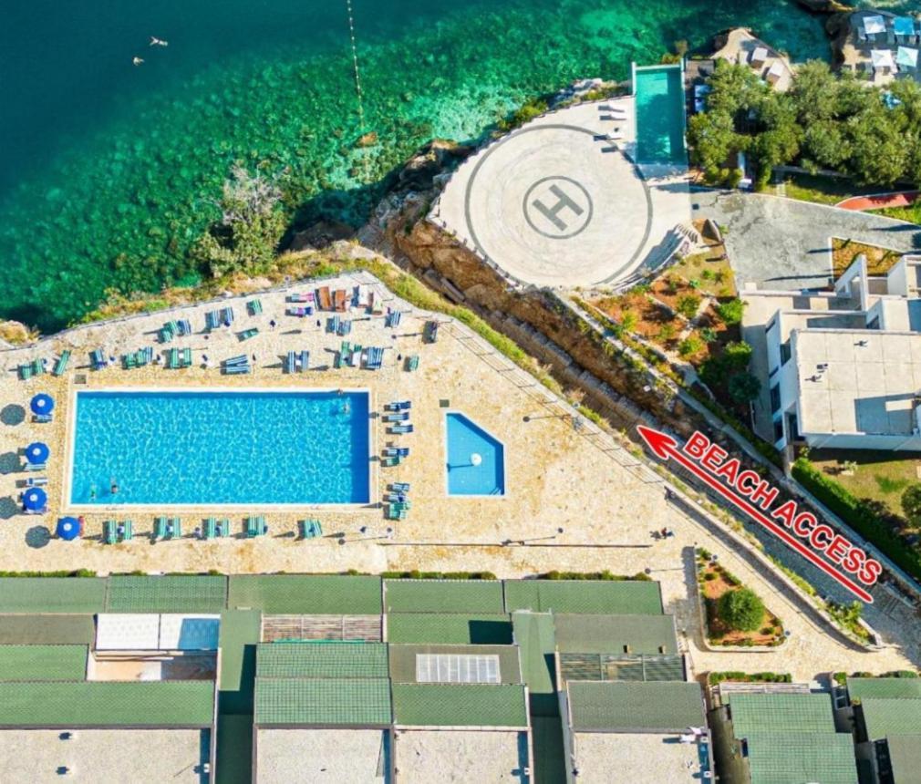 Artemis Beach House Vlore Bagian luar foto