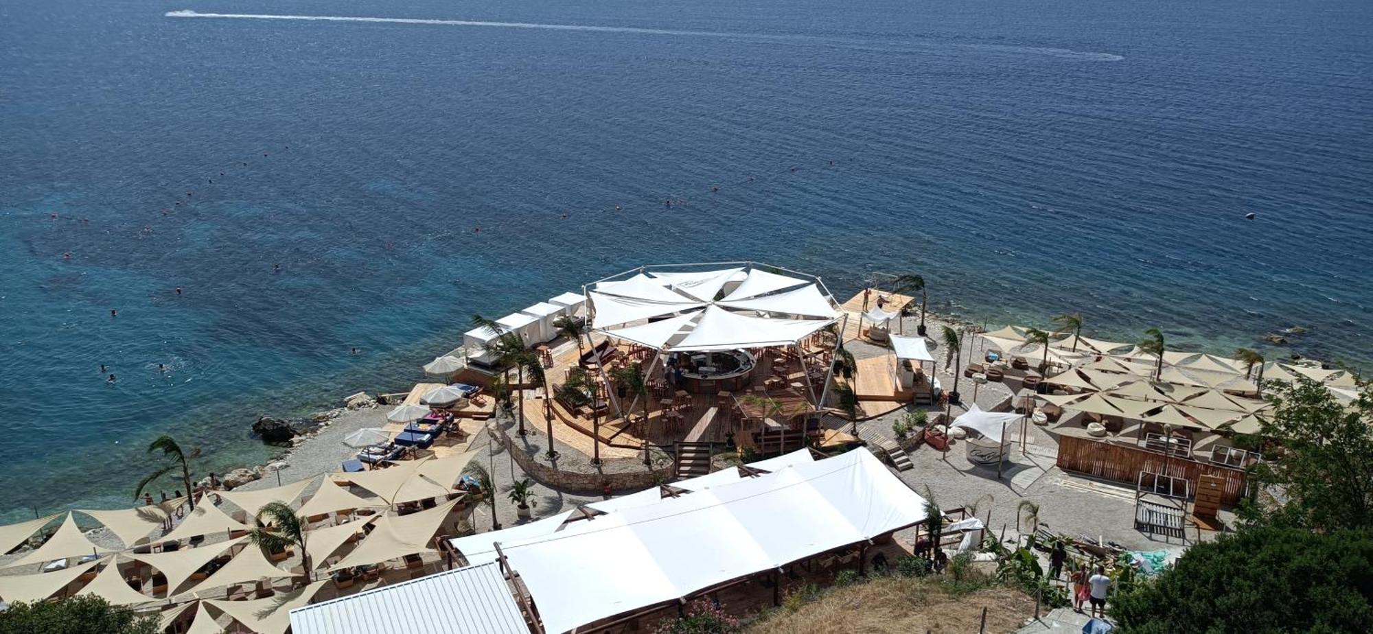 Artemis Beach House Vlore Bagian luar foto